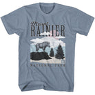 Wholeale NPCA-RANIER MINIMALIST LANDSCAPE-INDIGO HEATHER ADULT S/S TSHIRT-S