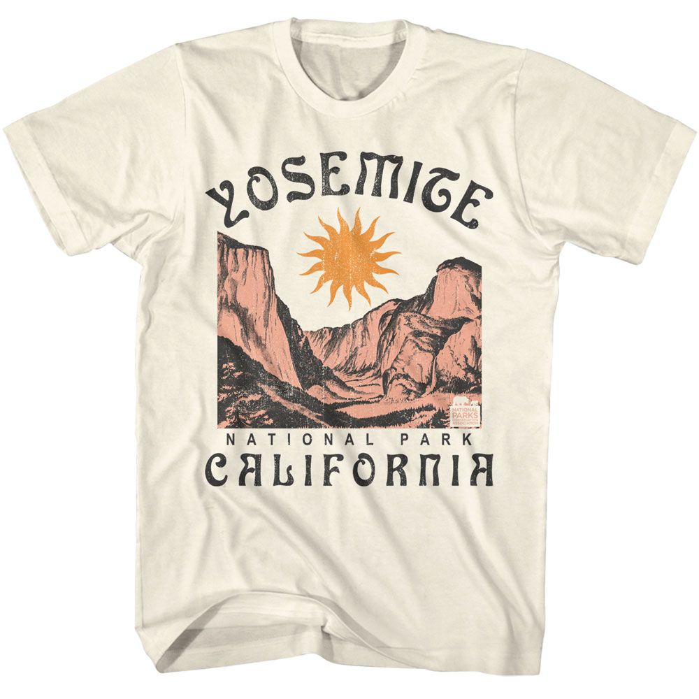 Wholeale NPCA-YOSEMITE NOUVEAU-NATURAL ADULT S/S TSHIRT-S