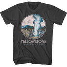 Wholeale NPCA-YELLOWSTONE GEYSER CIRCLE-SMOKE ADULT S/S TSHIRT-S