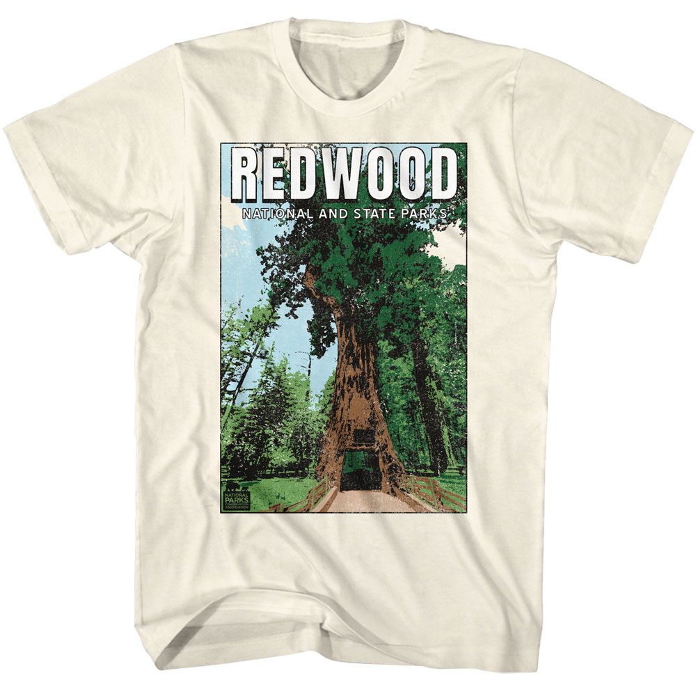 Wholeale NPCA-REDWOOD NAT AND STATE PARK-NATURAL ADULT S/S TSHIRT-S