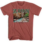 Wholeale NPCA-ZION-TERRACOTTA ADULT S/S TSHIRT-S