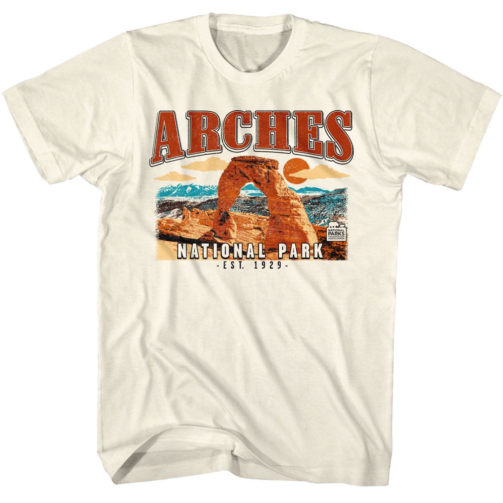 Wholeale NPCA-ARCHES-NATURAL ADULT S/S TSHIRT-S