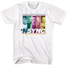 Wholesale NSYNC Multicolored Boxes T-Shirt