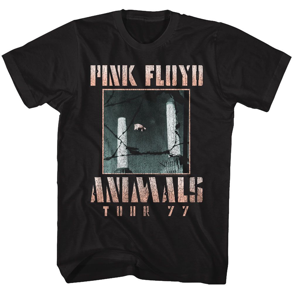 Wholesale Pink Floyd Animals Tour 77 T-Shirt