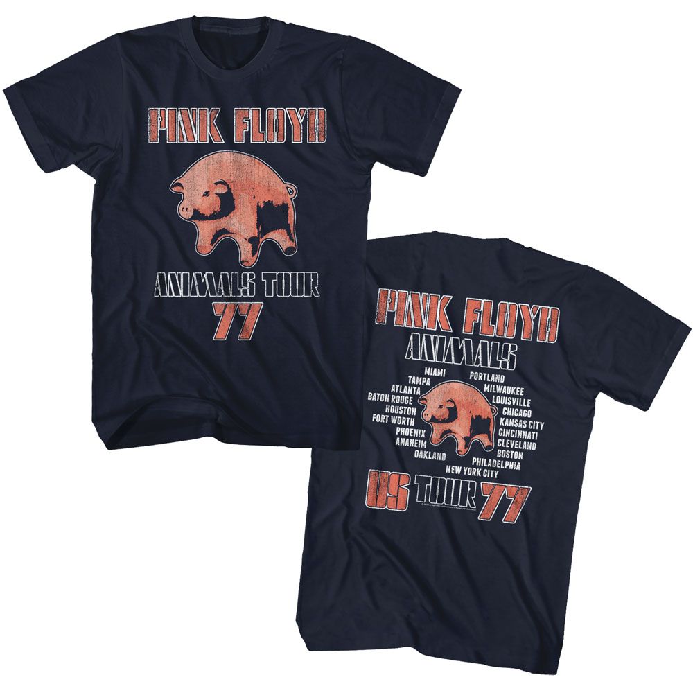 Wholesale Pink Floyd Animals 77 T-Shirt