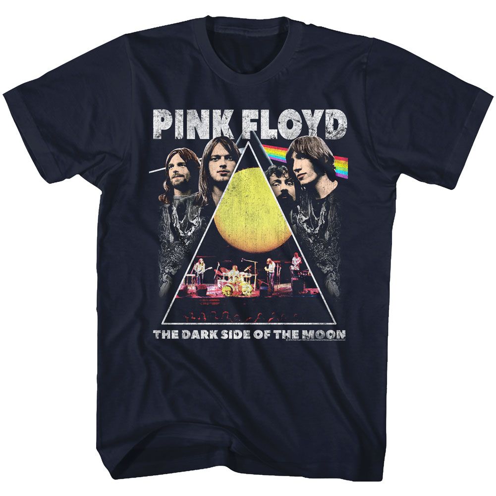 Wholesale Pink Floyd Band Triangle T-Shirt