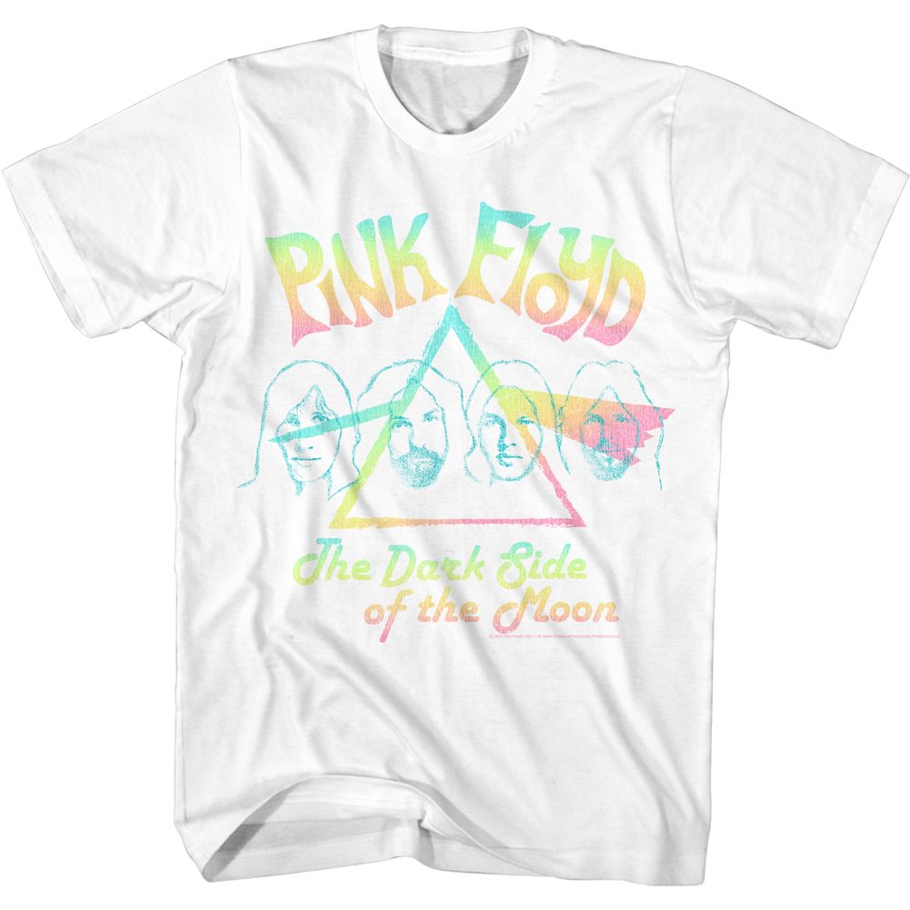 Wholesale Pink Floyd Pastel Rainbow T-Shirt