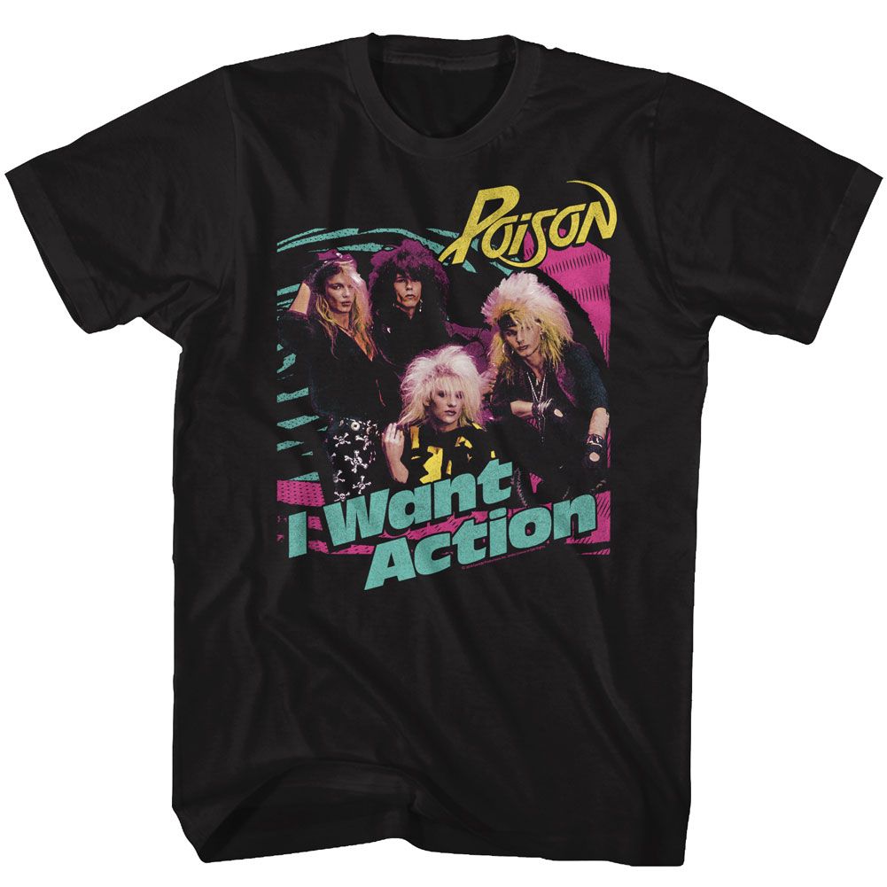 Wholesale Poison Bright Action T-Shirt