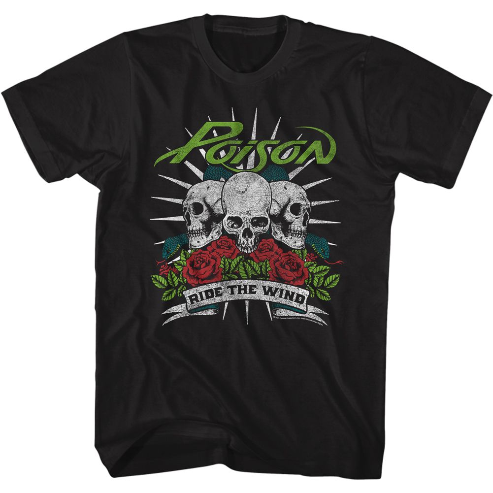 Wholesale Poison Ride the Wind T-Shirt