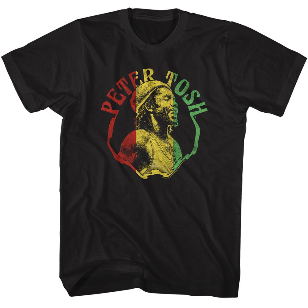 Wholesale Peter Tosh Rasta Colors T-Shirt