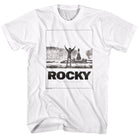 Wholesale Rocky Movie Snow Rock White Adult T-Shirt