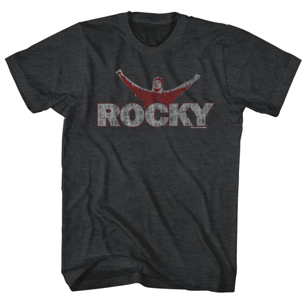 Wholesale Rocky Movie It's Rocky Heather Black Adult T-Shirt