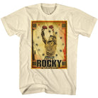Wholesale Rocky Movie Solid Natural Adult T-Shirt