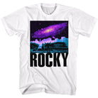 Wholesale Rocky Movie Galaxy White Adult T-Shirt