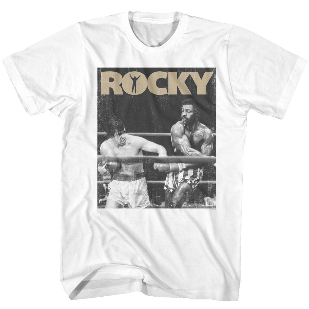 Wholesale Rocky Movie One White Adult T-Shirt