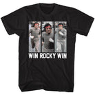 Wholesale Rocky Movie Run Rocky Run Black Adult T-Shirt