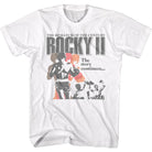 Wholesale Rocky Movie Ii Poster White Adult T-Shirt