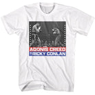 Wholesale Rocky Movie Creed vs Conlan White Adult T-Shirt