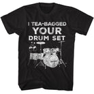 Wholesale Step Brothers Movie your Drum Set Black Adult T-Shirt