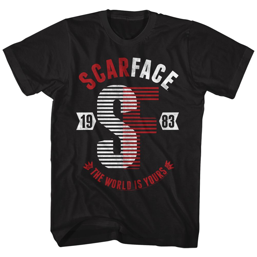Scarface Movie Sf Black Adult T-Shirt | Wholesale Movie T-Shirts ...