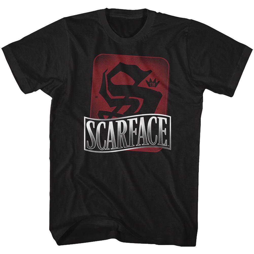 Wholesale Scarface Movie S is for Scarface Movie Black Adult T-Shirt
