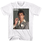 Wholesale Scarface Movie Smokin White Adult T-Shirt
