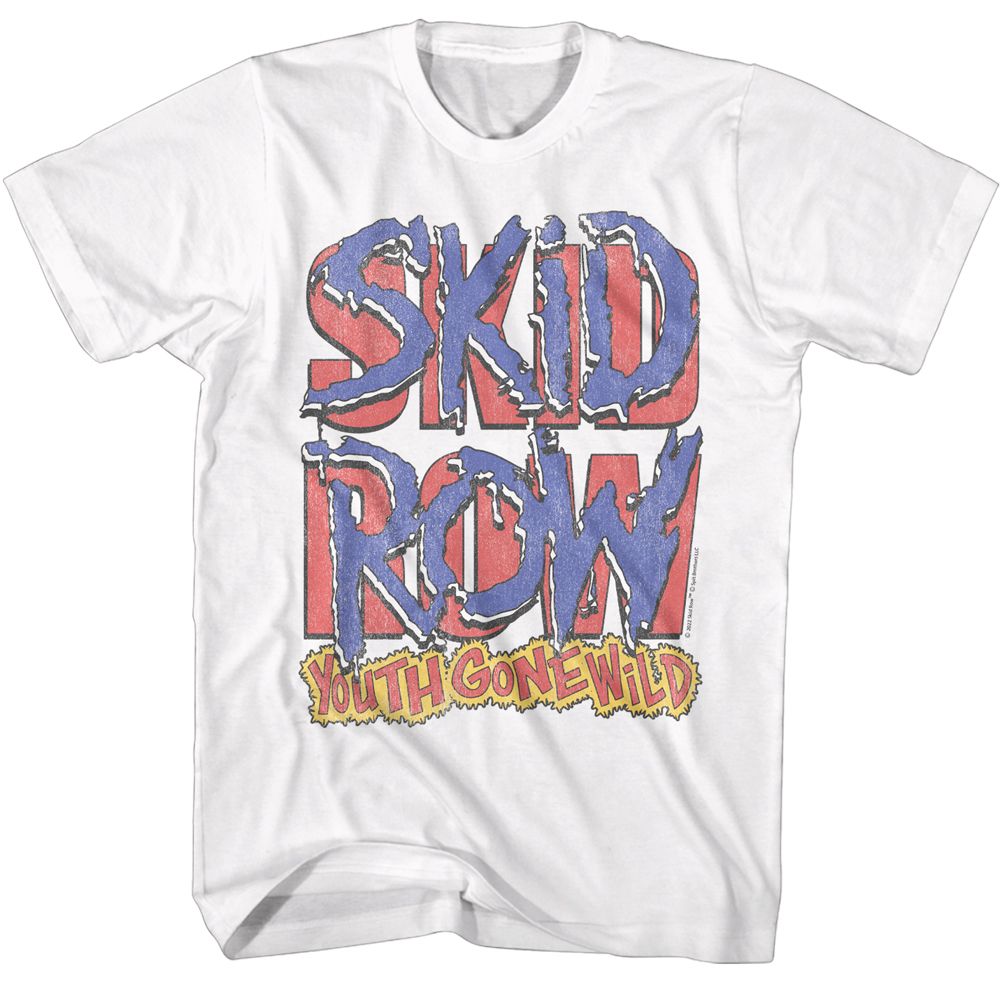 Wholesale Skid Row Youth Gone Wild Logo T-Shirt