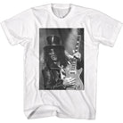 Wholesale Slash Black and White with Guitar T-Shirt