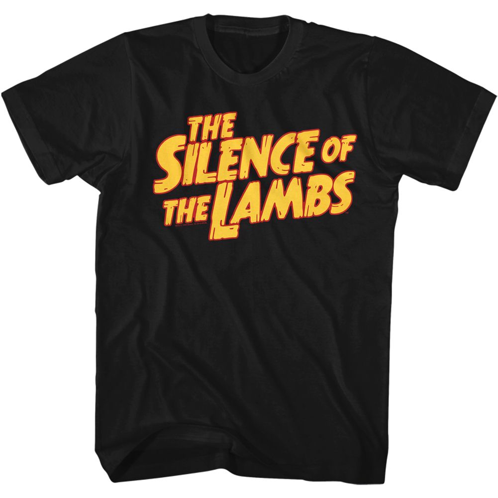 Wholesale Silence of the Lambs Movie Retrologo Black Adult T-Shirt