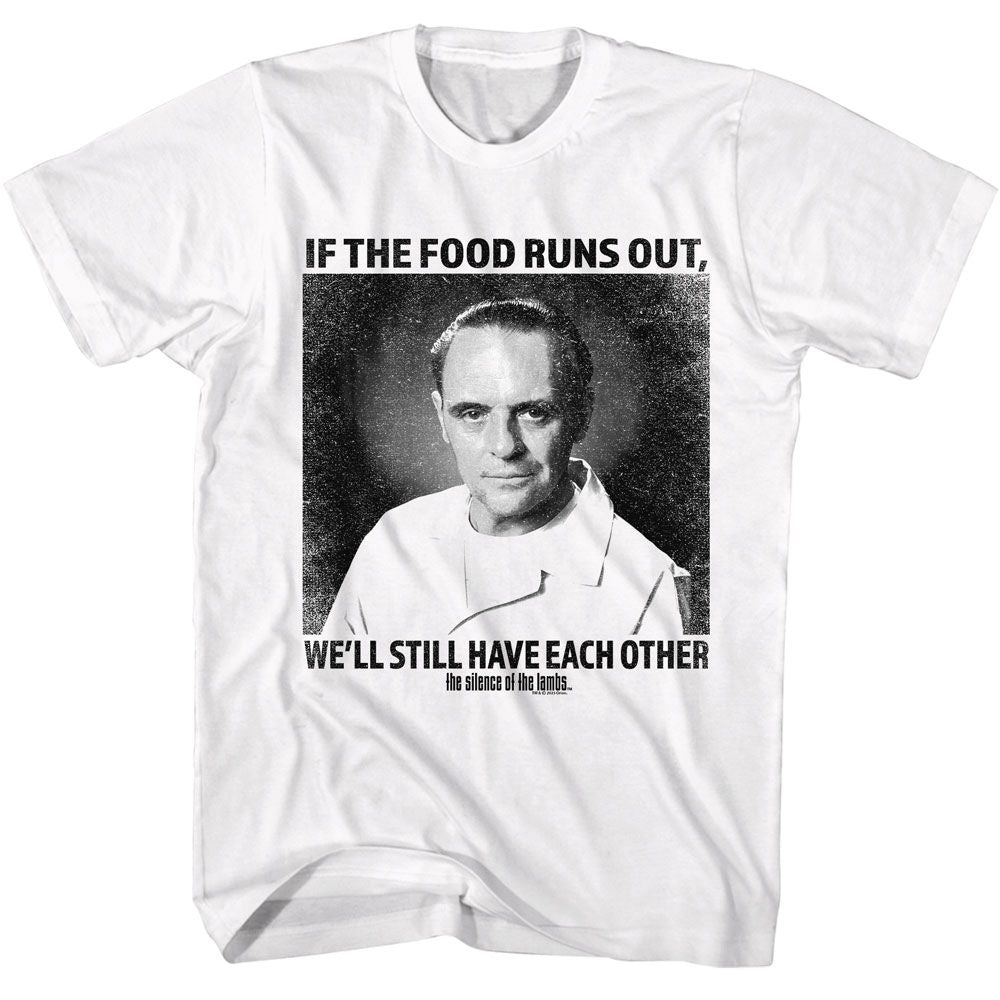 Wholesale Silence of the Lambs Movie Each Other White Adult T-Shirt