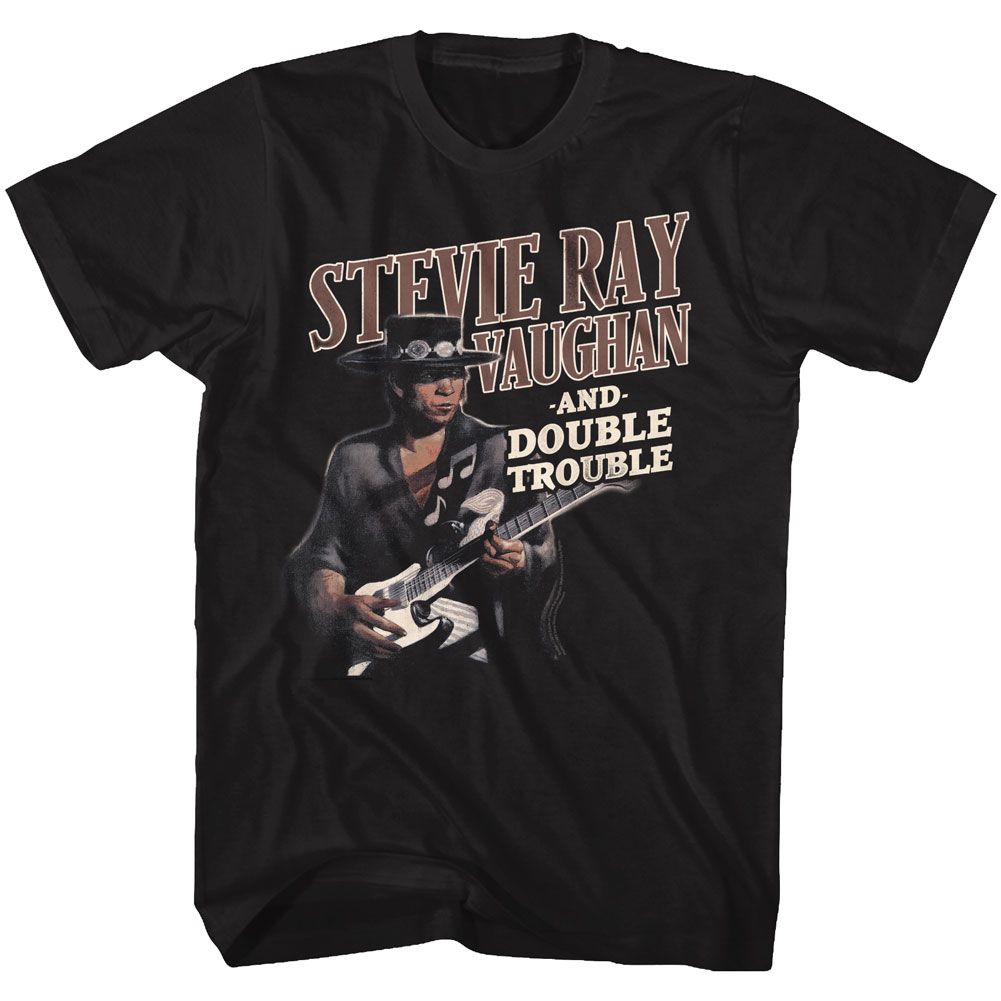 Wholesale Stevie Ray Vaughan Double Trouble T-Shirt