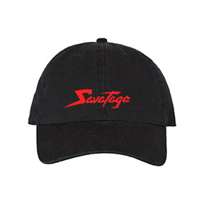 Savatage Red Logo Dad Cap
