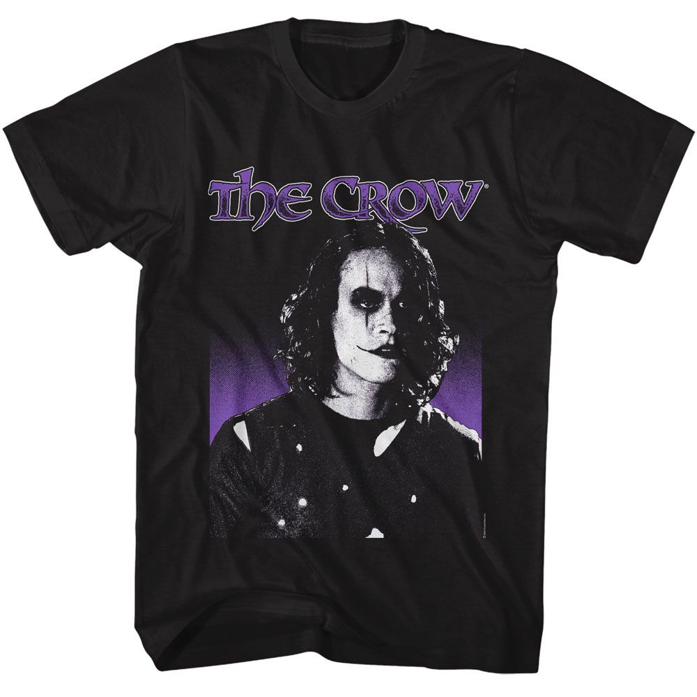 Wholesale The Crow Movie Logo and Draven Black Adult T-Shirt