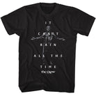 Wholesale The Crow Movie Cant Rain Quote and Photo Black Adult T-Shirt