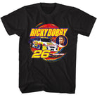 Wholesale Talladega Nights Movie Ricky Bobby Swirl Black Adult T-Shirt