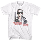 Wholesale Terminator Laser Sighting White Adult T-Shirt