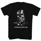 Wholesale Terminator Chrome Black Adult T-Shirt