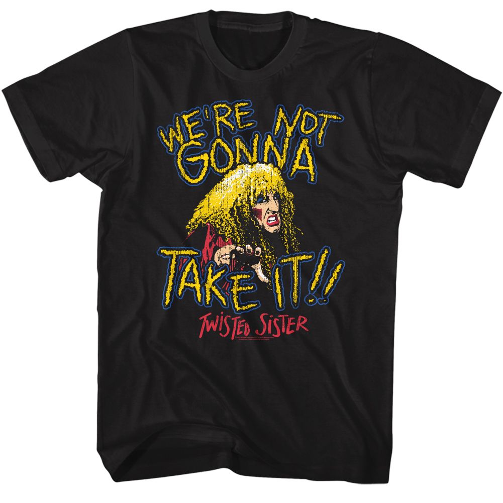 Wholesale Twisted Sister Not Gonna Take It T-Shirt