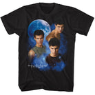 Wholesale Twilight Movie Jacob and Moon Black Adult T-Shirt