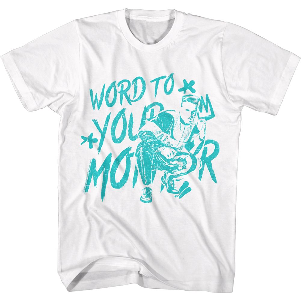 Wholesale Vanilla Ice Blue Word to Your Mother T-Shirt