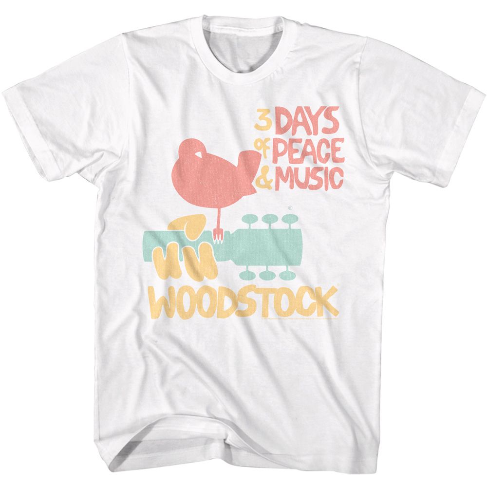 Wholesale Woodstock 3 Days of Peace T-Shirt