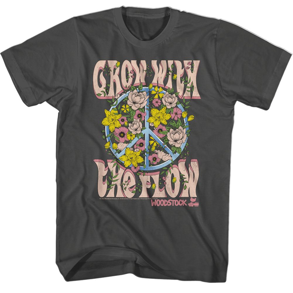 Wholesale Woodstock Grow with the Flow T-Shirt