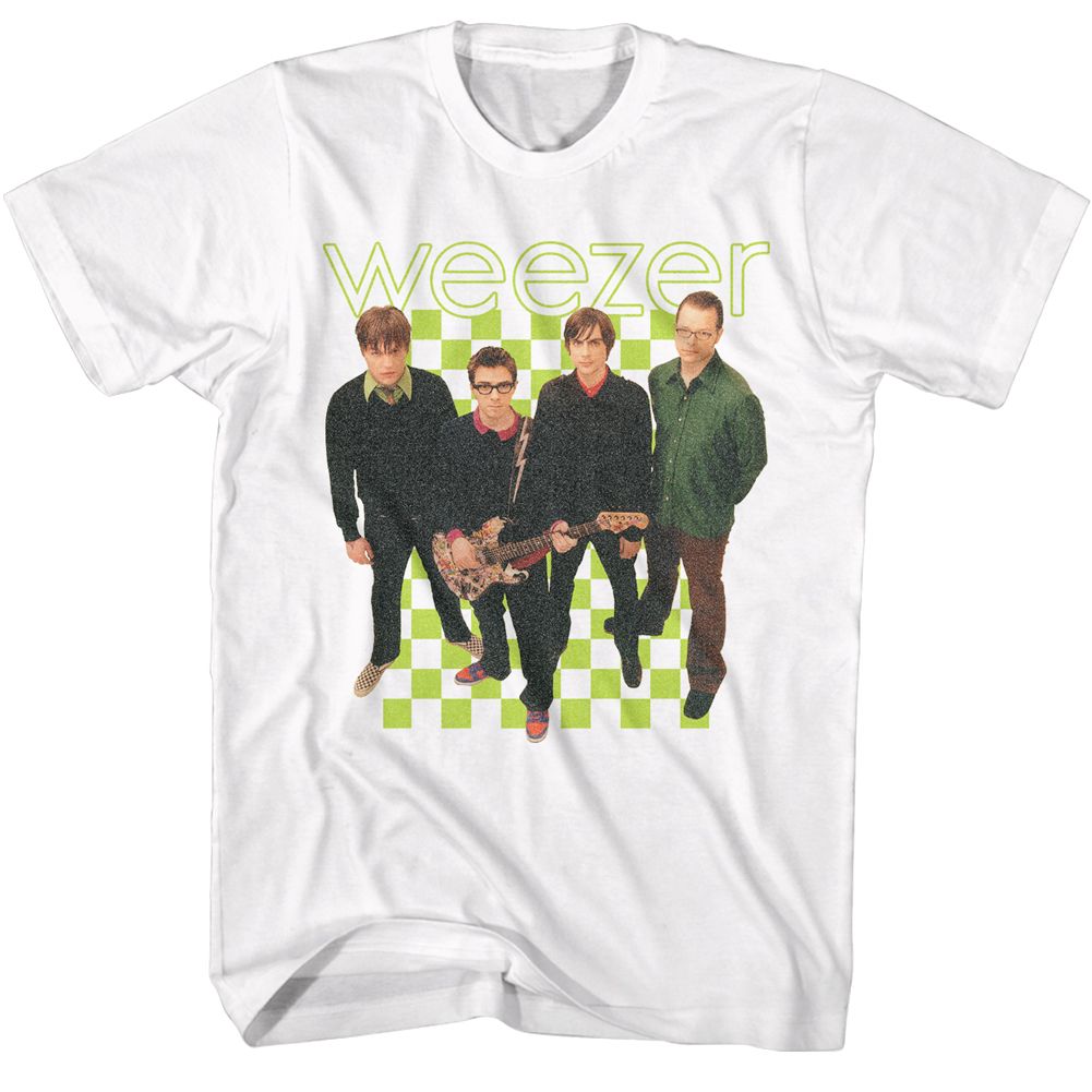 Wholesale Weezer 2001 Lineup Tee T-Shirt