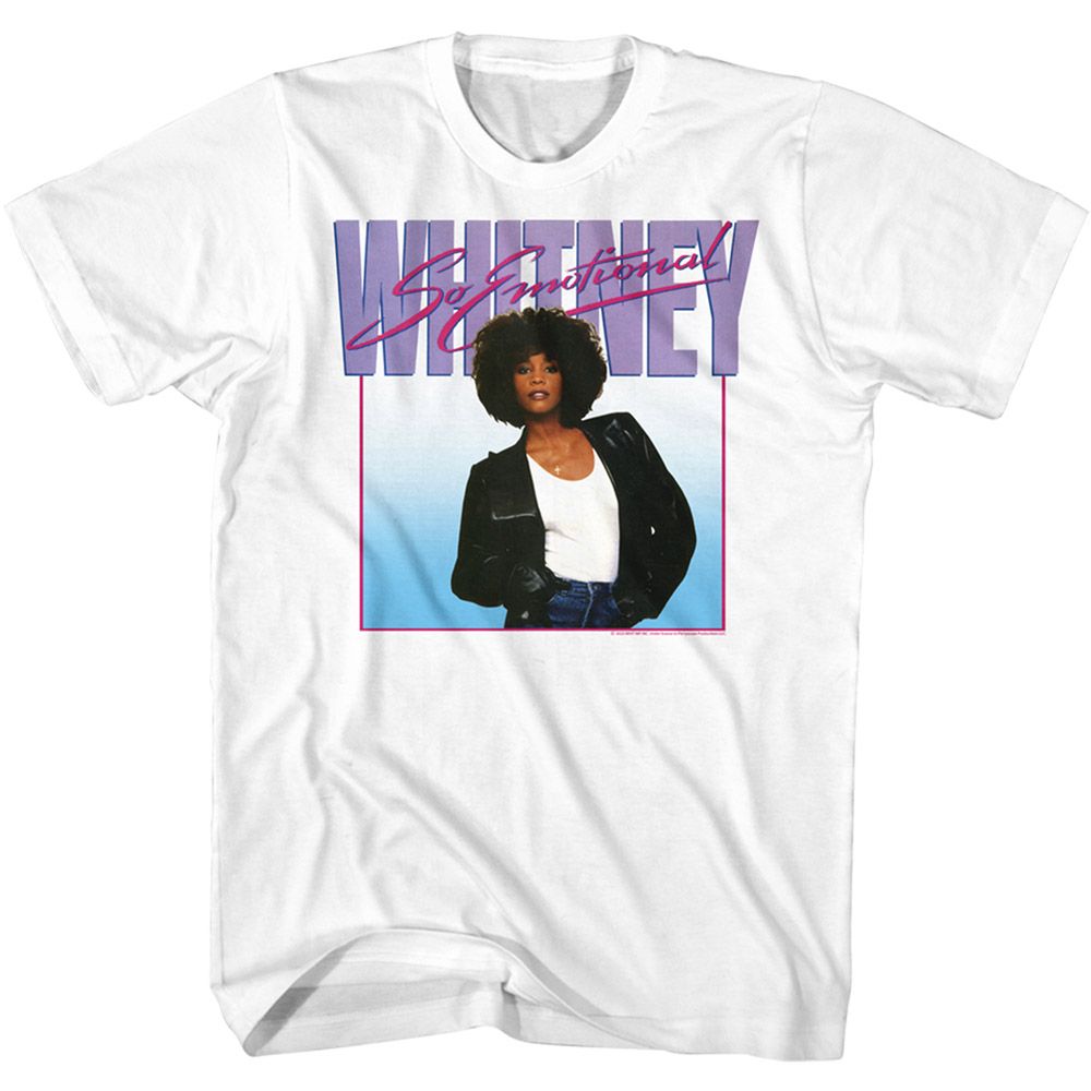 Wholesale Whitney Houston So Emotional T-Shirt