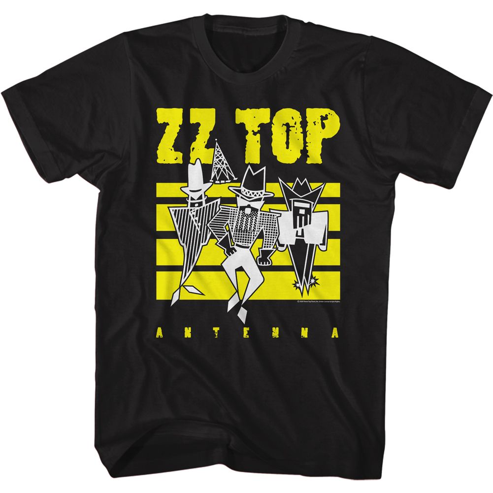 Wholesale ZZ Top Antenna T-Shirt