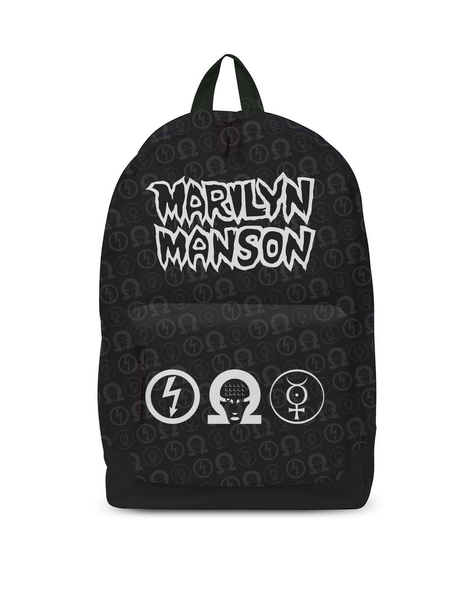Wholesale Rocksax Marilyn Manson Logo Backpack